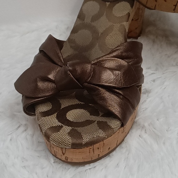 Coach Karen Pearlzd Shoes 👡 - Picture 3 of 17